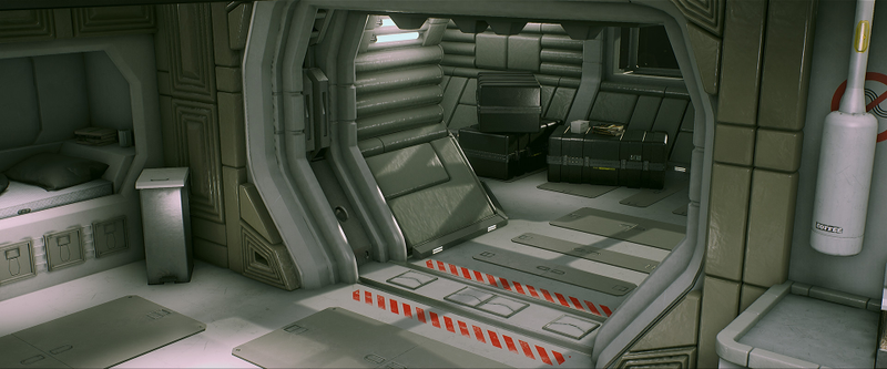 Illustration for article titled Alien: Isolation Fan Art Really Nails The 'Deserted Space Station' Feel